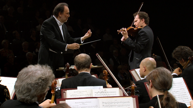 Nikolaj Znaider, Riccardo Chailly | Copyright: © Accentus Music