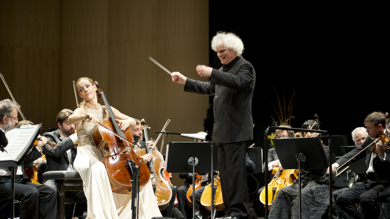 Sir Simon Rattle and Sol Gabetta (Header image) | Copyright: © © Monika Rittershaus