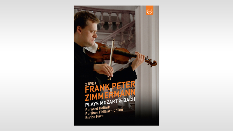 Frank Peter Zimmermann plays Mozart & Bach (Front cover) | Copyright: © EuroArts Music International