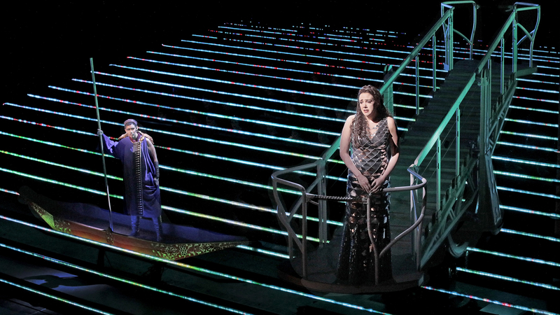 Tamara Mumford and Susanna Phillips in Saariaho's L'AMOUR DE LOIN | Copyright: © Ken Howard / Metropolitan Opera