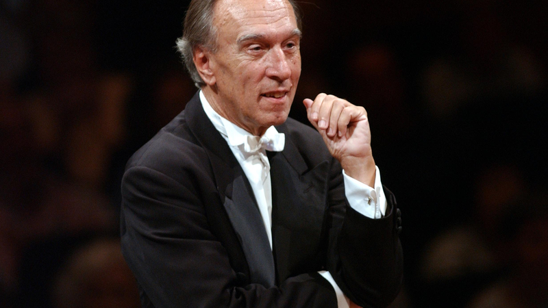 Claudio Abbado, one of the three conductors interpreting 