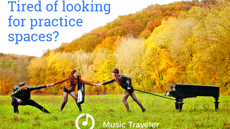Tired of looking for practice spaces? | Copyright: © Music Traveler