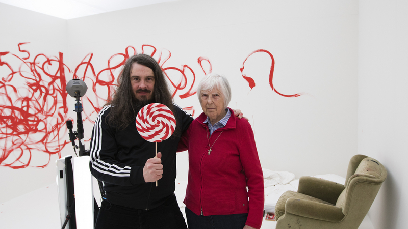 Brigitte und Jonathan Meese | Copyright: © Rene Päpke / Kobalt Kreation