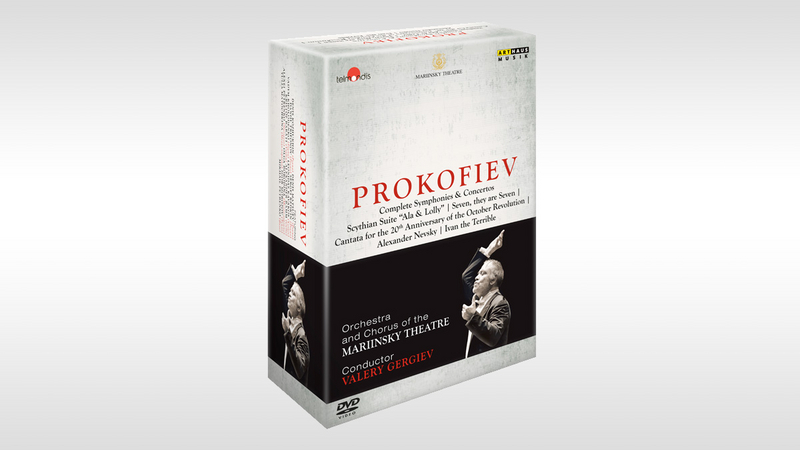 109329 Cover Prokofiev Edition 3D | Copyright: © Arthaus Musik