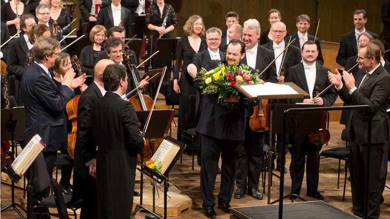 Andris Nelsons, Baiba Skride, Gewandhausorchester Leipzig | Copyright: © Gert Mothes_Accentus Music