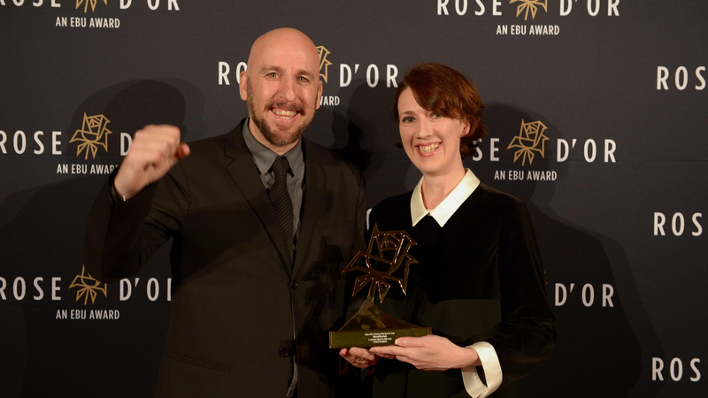 Director and Producer celebrate! | Copyright: © Rose d'Or