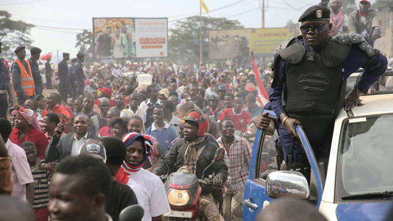 "The Kongo Tribunal" - Protests against the politican Vital Kamerhe | Copyright: © Thomas Schneider