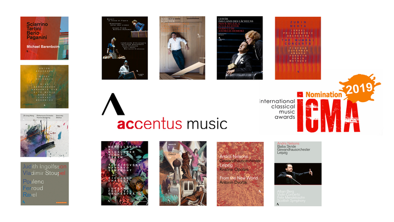 Accentus Music ICMA Nominations 2019 | Copyright: © Accentus Music