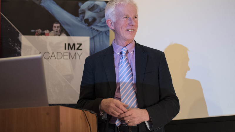 John Bridcut presents at the IMZ Academy Session | Copyright: © Teodora Todorova