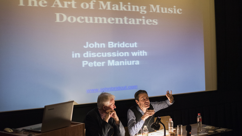 John Bridcut in conversation with IMZ Academy Director Peter Maniura | Copyright: © Teodora Todorova