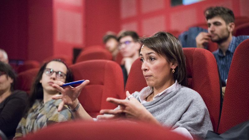 Participants at the IMZ Academy Session @ Master of Art Film Festival | Copyright: © Teodora Todorova