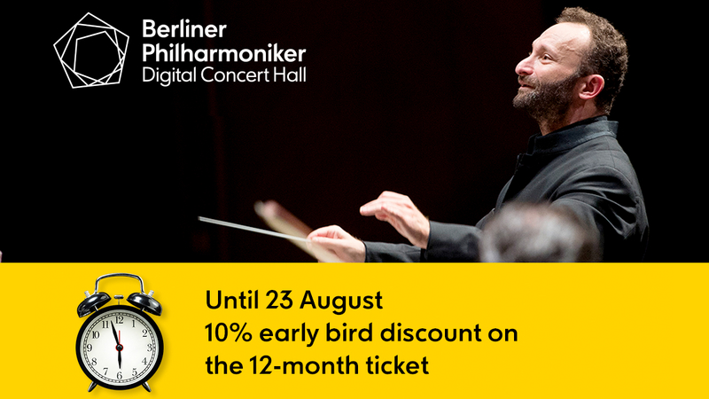 10% discount in the Digital Concert Hall | Copyright: © Berlin Phil Media