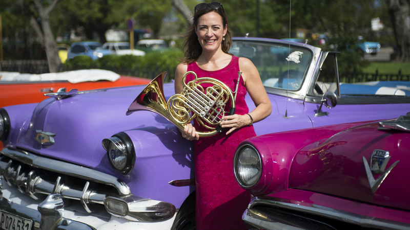 Sarah Willis in Havana | Copyright: © Sarah Willis