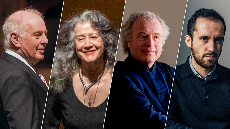 Barenboim, Argerich, Schiff, Levit | Copyright: © Unitel