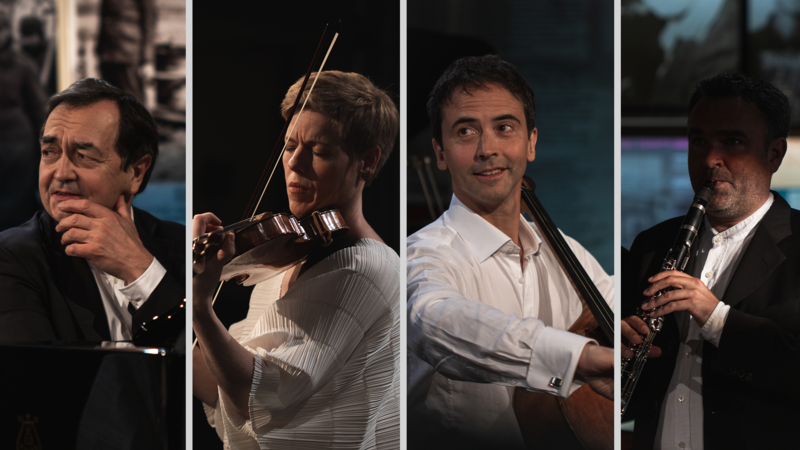 Quatuor pour la fin du temps – Faust, Queyras, Widmann, Aimard | Copyright: © Accentus Music, Emilian Tsubaki