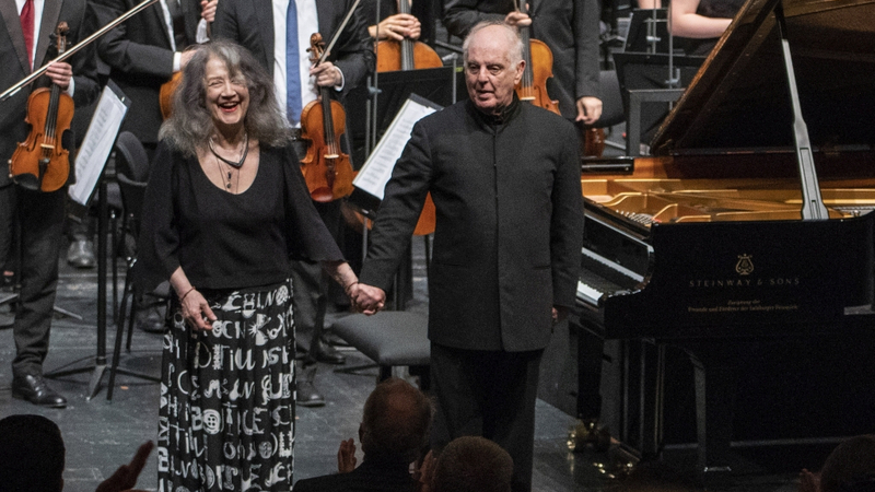 Martha Argerich & Daniel Barenboim at Salzburg Festival | Copyright: © SF/Marco Borelli