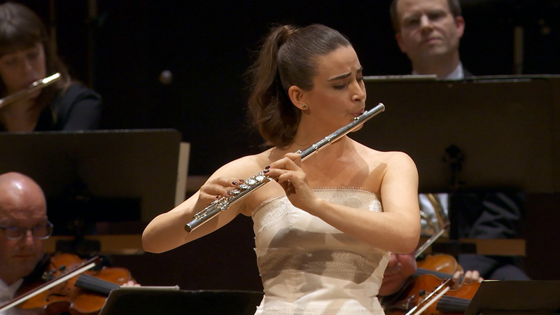 Ana de la Vega spielt Mozarts Flötenkonzert in G-Dur | Copyright: © Nikolai Sevke