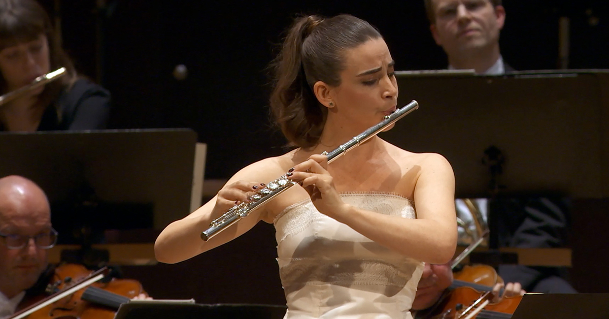 Ana De La Vega And The Flute Imz International Music Media Centre