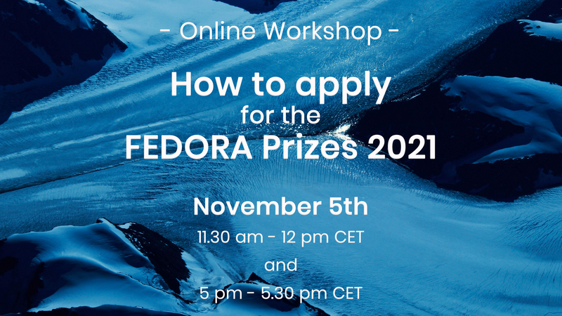 Online Workshop - Apply for the FEDORA Prizes | Copyright: © Fedora