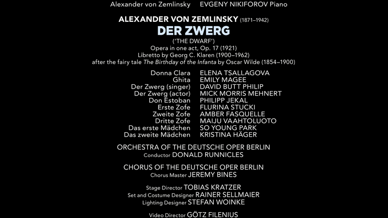 Der Zwerg DVD cover | Copyright: © Audiovisual Division Naxos / © Monika Ritterhaus