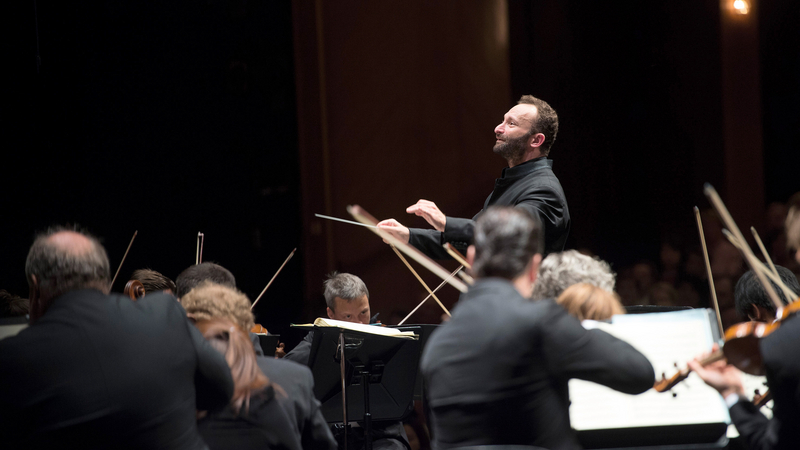 Kirill Petrenko dirigiert die Berliner Philharmoniker | Copyright: © SWR/Stefan Rabold