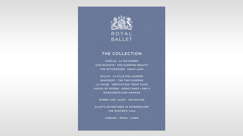 DVD + Blu-Ray: The Royal Ballet Collection - 15-disc set – IMZ