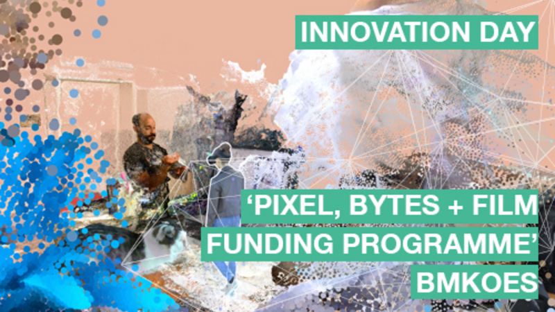 16:15-16:35 “PIXEL, BYTES + FILM-FUNDING PROGRAMME: MOVING IMAGE EXPLORING BORDERS OF THE ARTS“ | Copyright: © IMZ