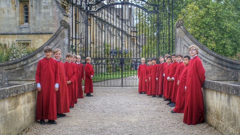 Choristers by Addisons Gate | Copyright: © Choir of Magdalen College Oxford