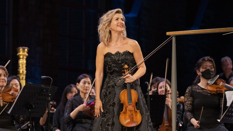 Anne-Sophie Mutter and NY Philharmonic at Kraftwerk Peenemünde | Copyright: © Peter Adamik