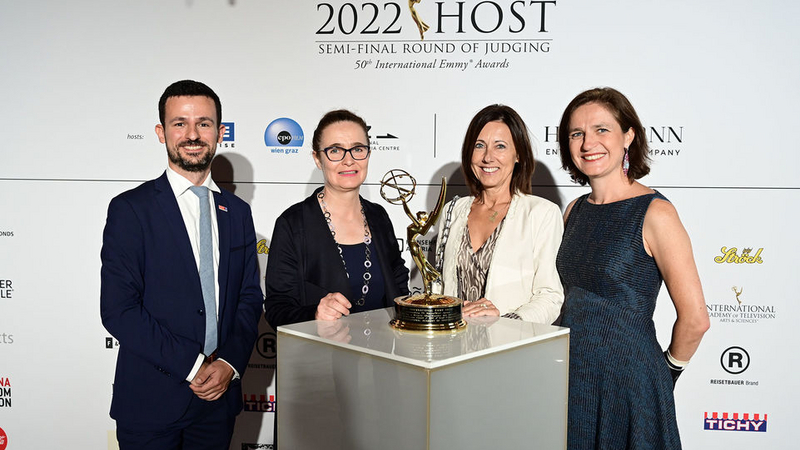 The IMZ + ORF Enterprise + EPO Film bring the iEmmys to Vienna | Copyright: © ORF-Enterprise/Christian Jobst