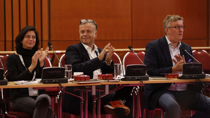 IMZ Board Meeting at Golden Prague ITF 2022 | Copyright: © Czech Television - Miroslav Kučera