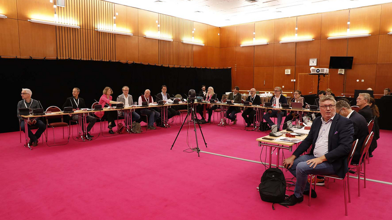 IMZ Board Meeting at Golden Prague ITF 2022 | Copyright: © Czech Television - Miroslav Kučera