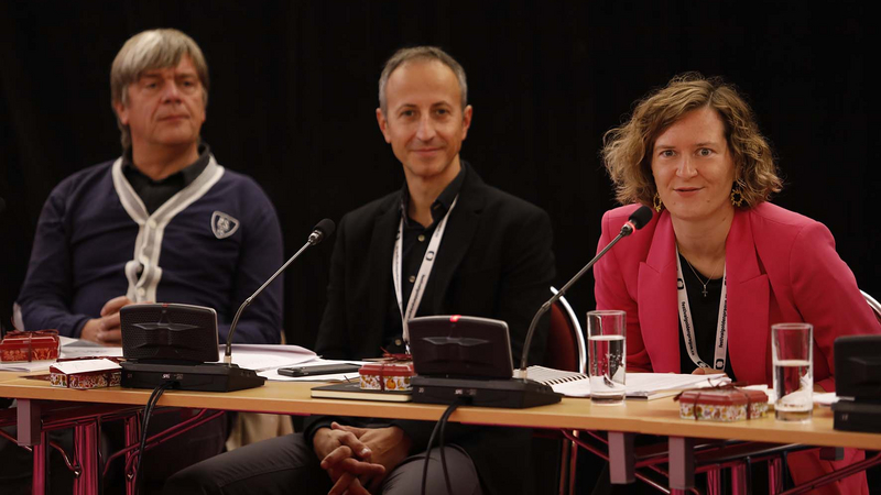 IMZ Board Meeting at Golden Prague ITF 2022 | Copyright: © Czech Television - Miroslav Kučera