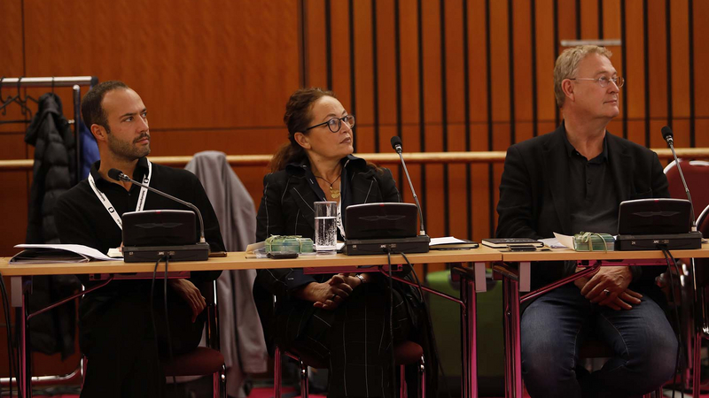 IMZ Board Meeting at Golden Prague ITF 2022 | Copyright: © Czech Television - Miroslav Kučera