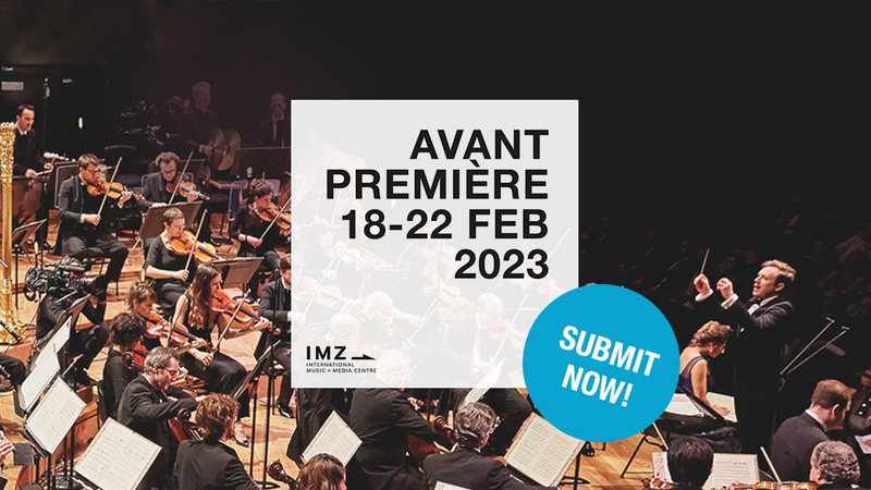 Avant Première 2023: Submissions are Open! | Copyright: © IMZ