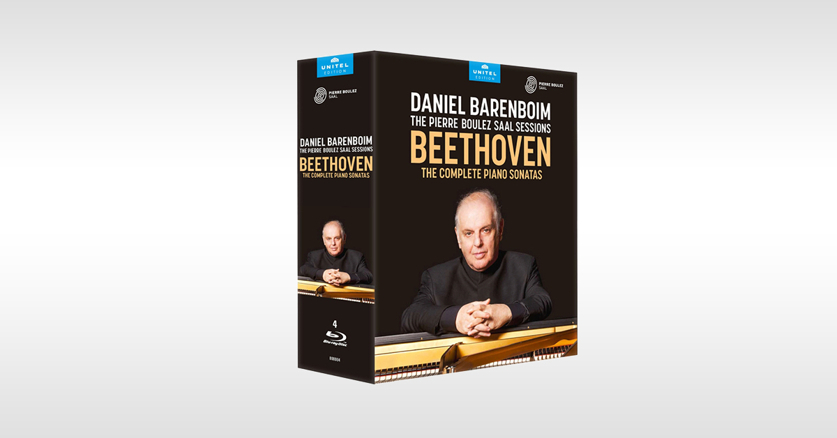 DVD + Blu-Ray: Barenboim – Beethoven: The complete Piano Sonatas