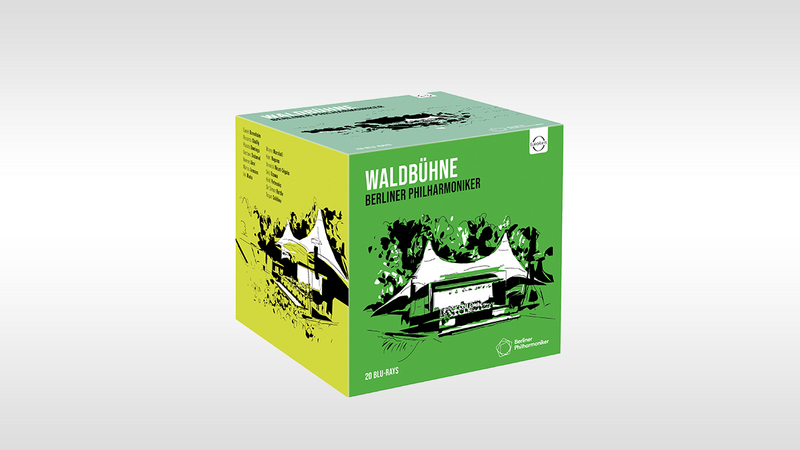 WALDBÜHNE – 20 Blu-ray BOX - 20 Concerts recorded between 1998 and 2022 – Mockup | Copyright: © EuroArts Music International