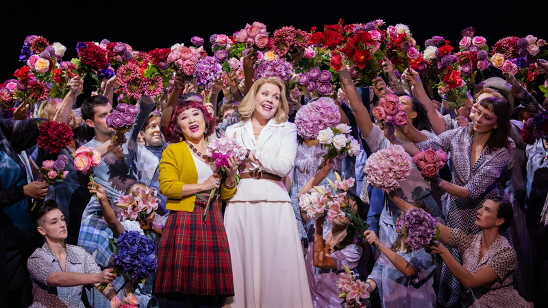 Kathleen Kim as Barbara and Renée Fleming as Clarissa Vaughan in Kevin Puts THE HOURS | Copyright: © Evan Zimmerman / Met Opera