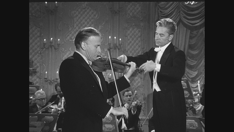 MMM | Yehudi Menuhin and Herbert von Karajan | Copyright: © UNITEL