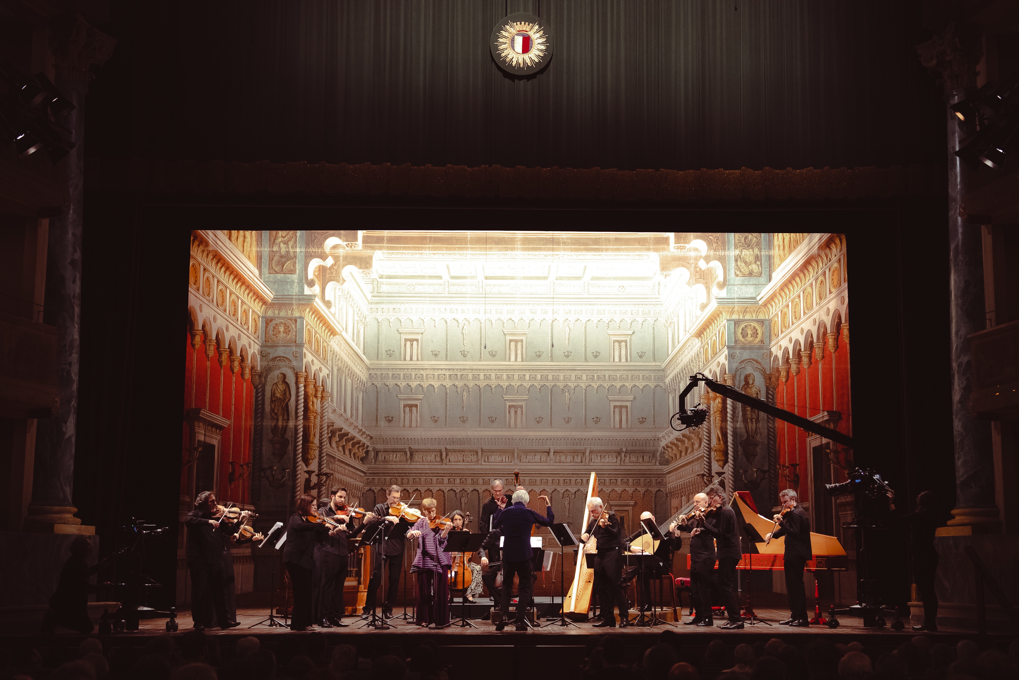 Isabelle Faust and Il Giardino Armonico in Il Teatro Sociale di Bergamo | Copyright: © Fondazione Polli Stoppani