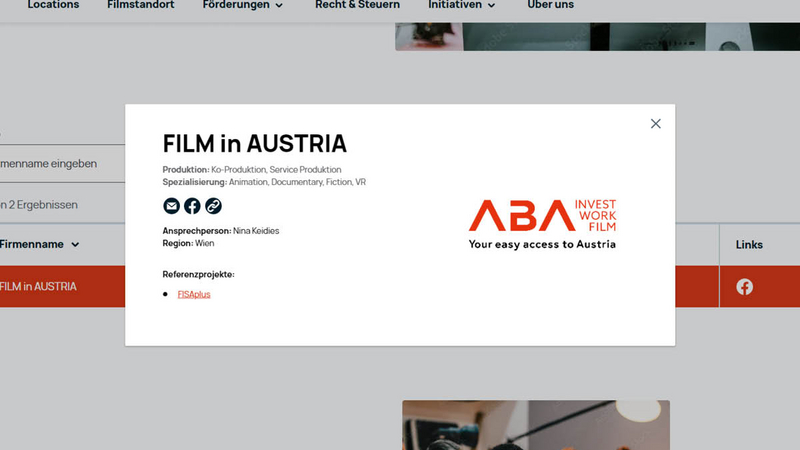 FILM in AUSTRIA | Copyright: © Austrian Business Agency