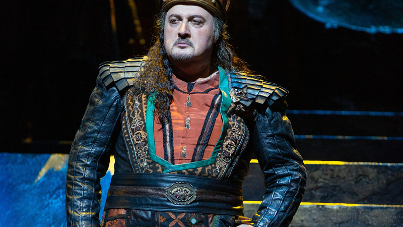George Gagnidze in the title role of Verdi's NABUCCO | Copyright: © Marty Sohl / Met Opera
