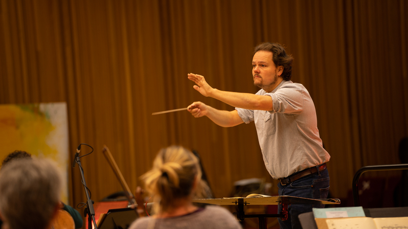 Jonathan Berman and the BBC NOW at the recording session | Copyright: © BBC NOW