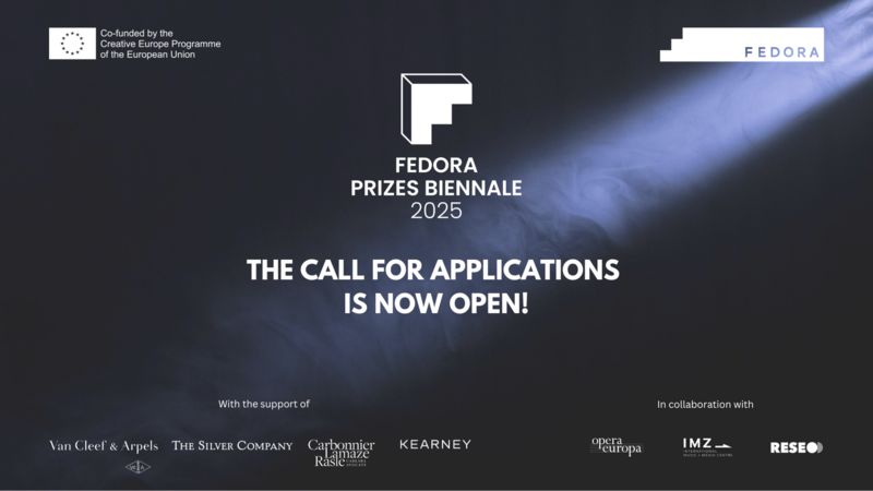 FEDORA Prizes Biennale Call | Copyright: © FEDORA