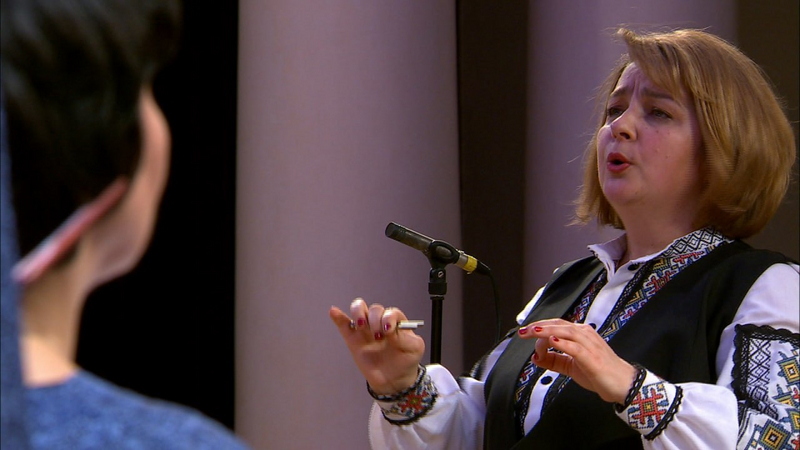 Conductor of the Academic Choral Chapel of the Ukrainian Radio Yulia Tkach | Copyright: © Suspilne Ukraine - Public Broadcasting Company of Ukraine