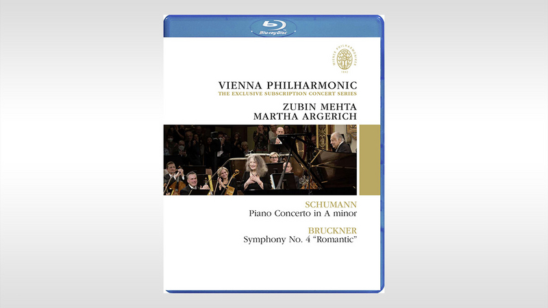 DVD + Blu-Ray: Argerich & Mehta in Vienna - Subscription Concert | Copyright: © C Major Entertainment