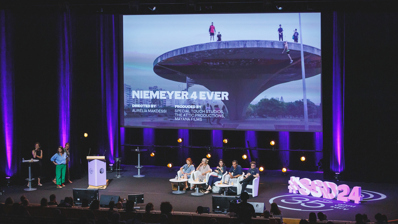 Niemeyer 4 Ever - IMZ Award at Sunny Side of the Doc 2024 | Copyright: © Hugo Lafitte / SSD