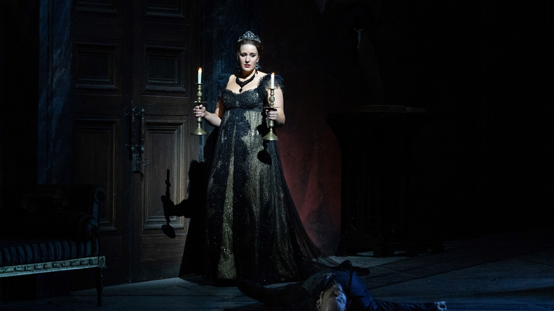 Lise Davidsen in the title role of Puccini's TOSCA | Copyright: © Marty Sohl / Met Opera