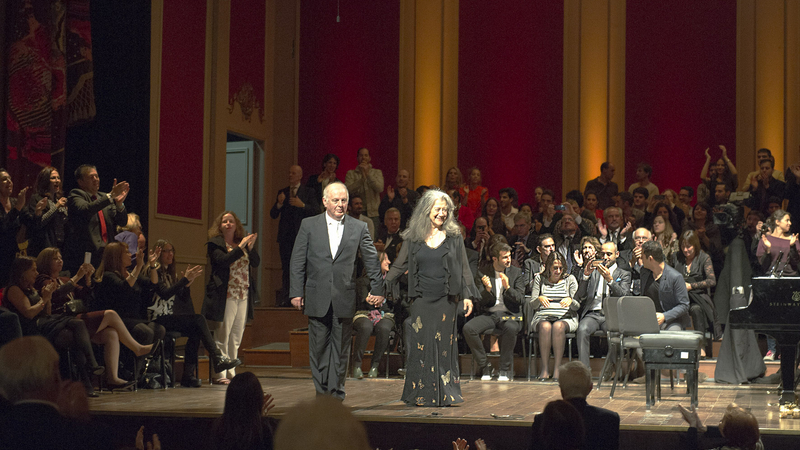 MMM | Martha Argerich & Daniel Barenboim | Copyright: © Unitel/Arnaldo Colombaroli 