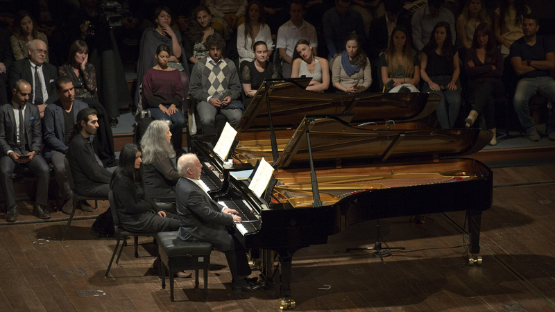 MMM | Martha Argerich & Daniel Barenboim | Copyright: © Unitel/Arnaldo Colombaroli 